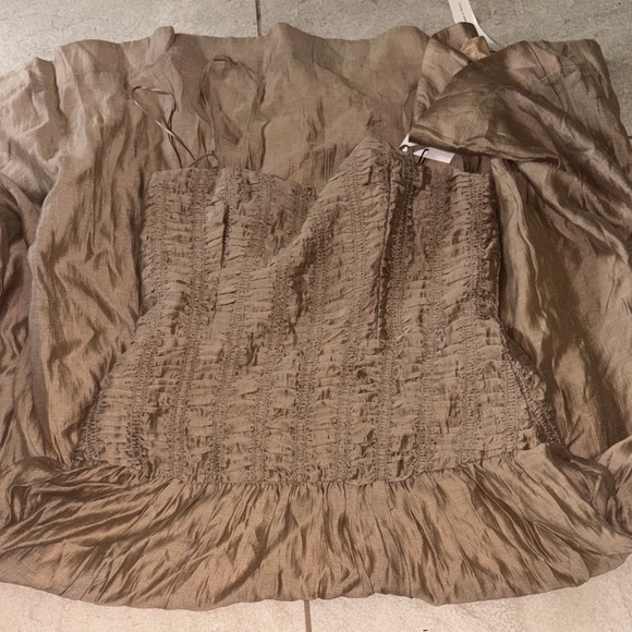 REFORMATION AZURE DRESS - Picture 4 of 6